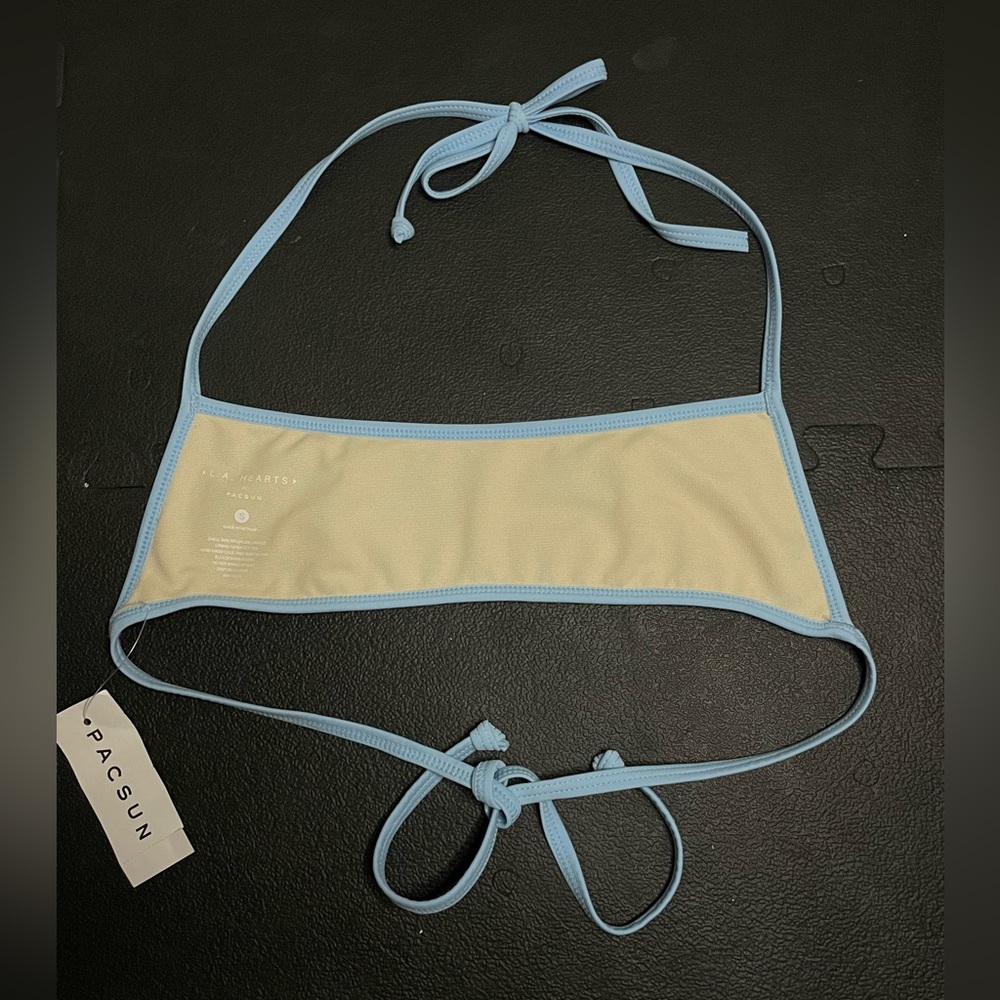 PacSunLA Hearts Bikini Top - Picture 2 of 4